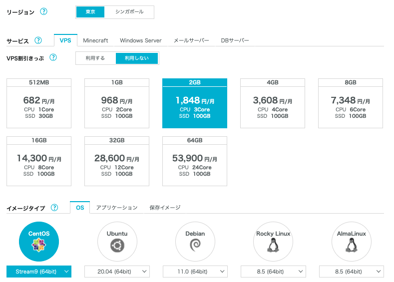 Qiime2用のサーバー構築1
